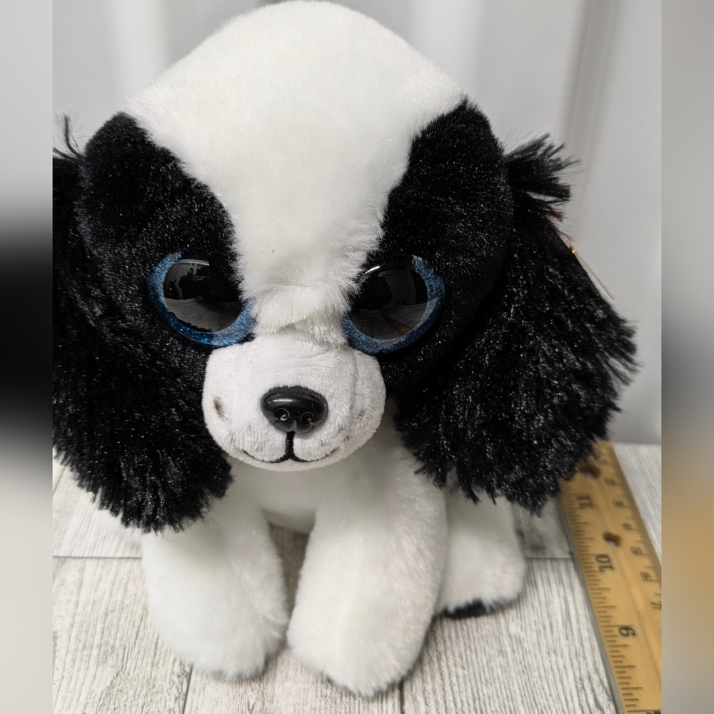Ty Sissy Black and White Plush Toy